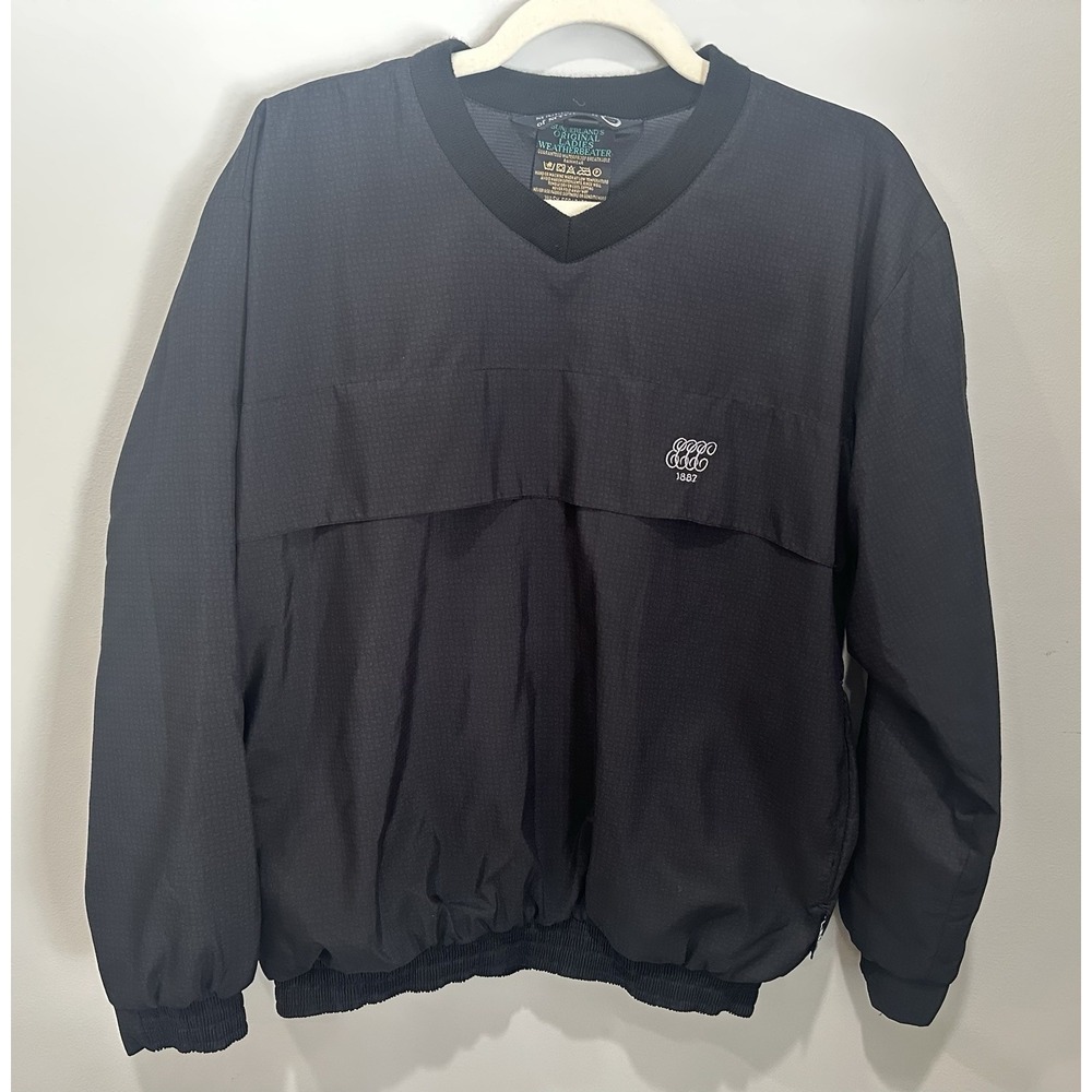 Sunderland Of Scotland Medium Weatherbeater.‎ Pullover Windbreaker black Golf